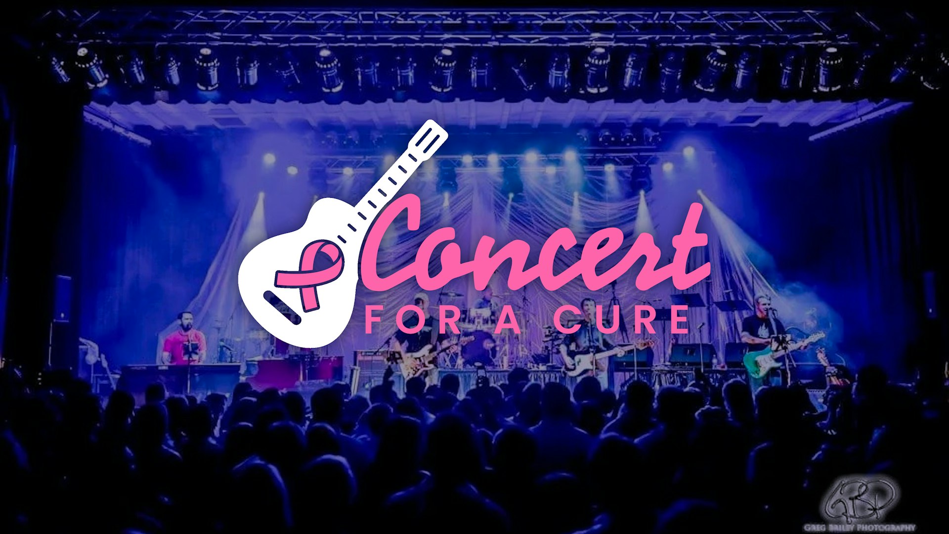 Concert For A Cure Website Header